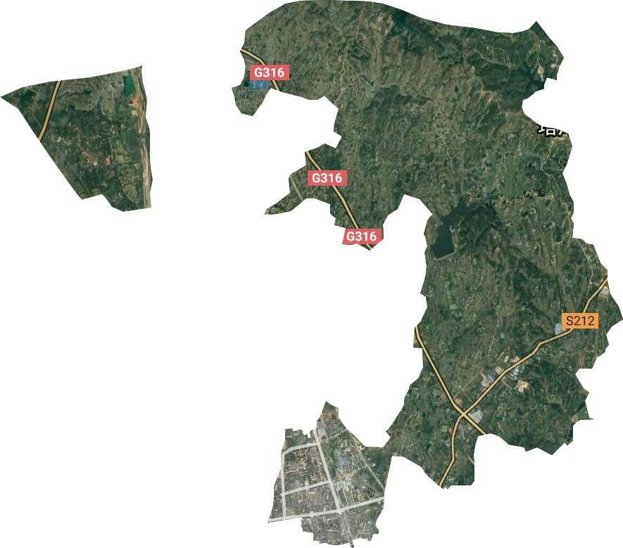 北郊街道（辦事處）衛星圖