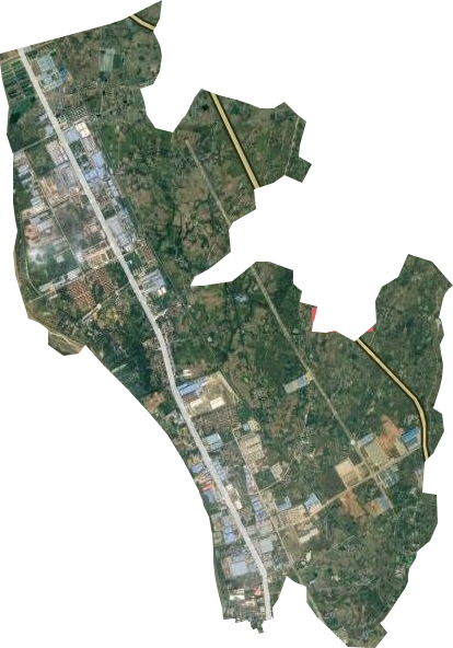 曾都區新型工業基地衛星圖