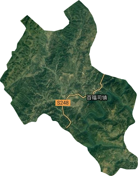 百福司鎮(zhèn)衛(wèi)星圖