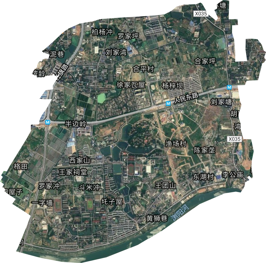 東湖街道衛(wèi)星圖