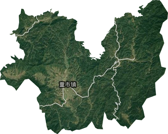 童市鎮(zhèn)衛(wèi)星圖