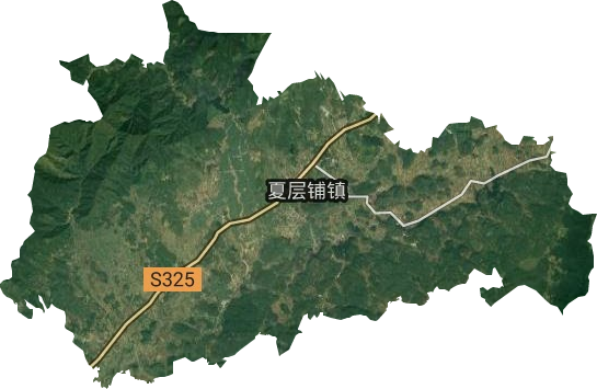 夏層鋪鎮(zhèn)衛(wèi)星圖