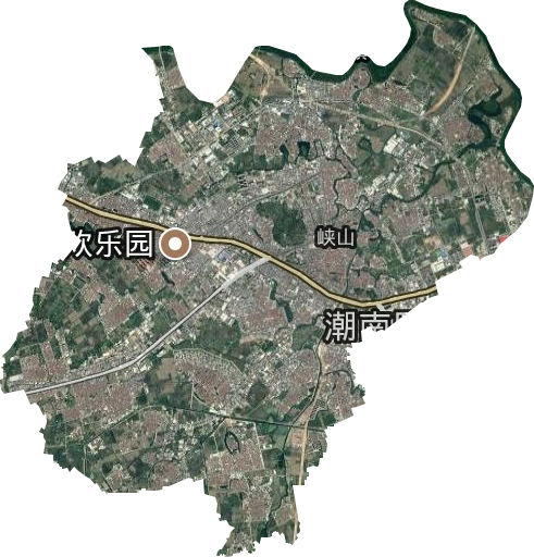 峽山街道衛星圖