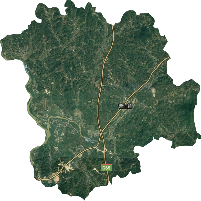 曹江鎮衛星圖