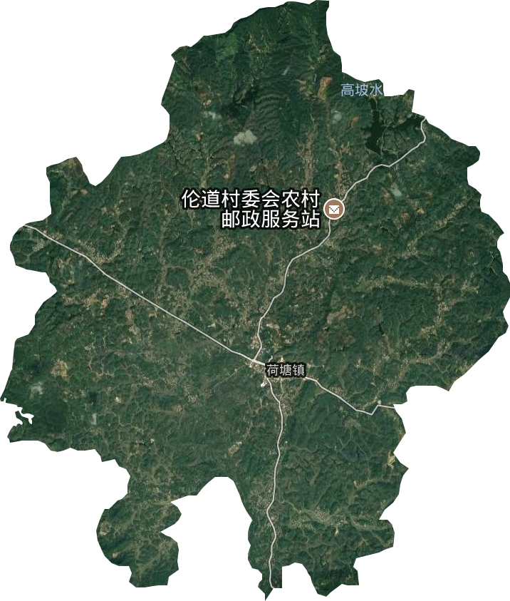 荷塘鎮衛星圖