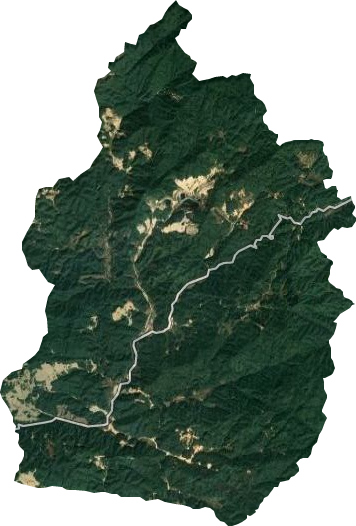 龍門縣密溪林場衛星圖