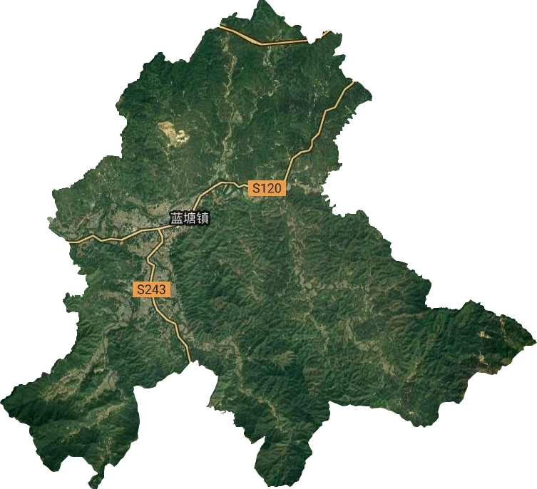 藍塘鎮(zhèn)衛(wèi)星圖