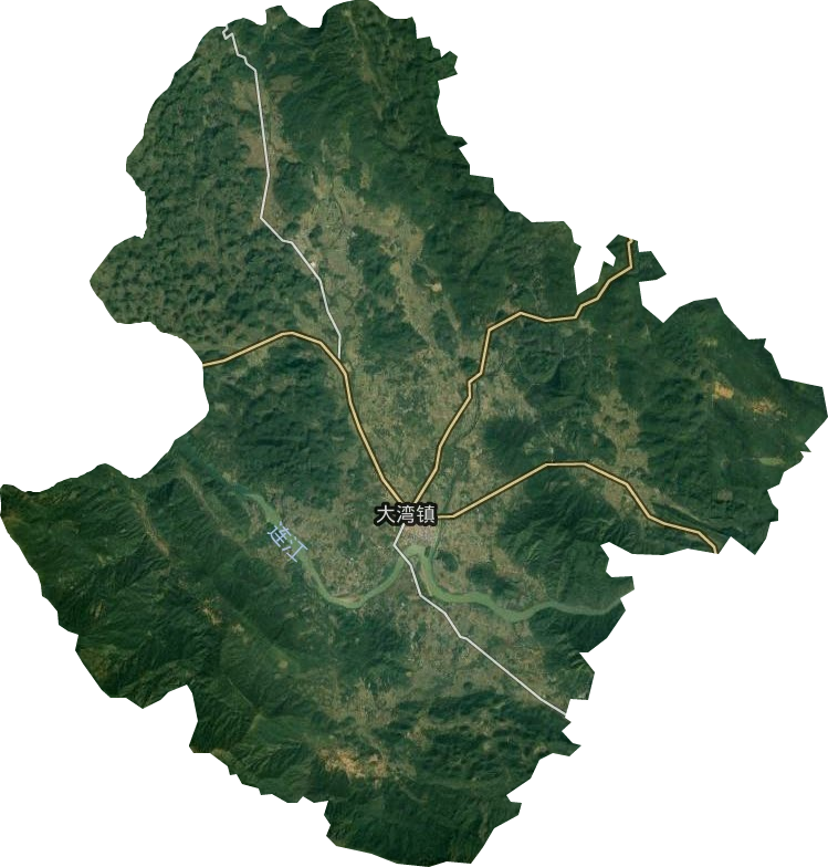 大灣鎮(zhèn)衛(wèi)星圖