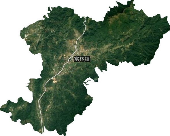 富林鎮衛星圖