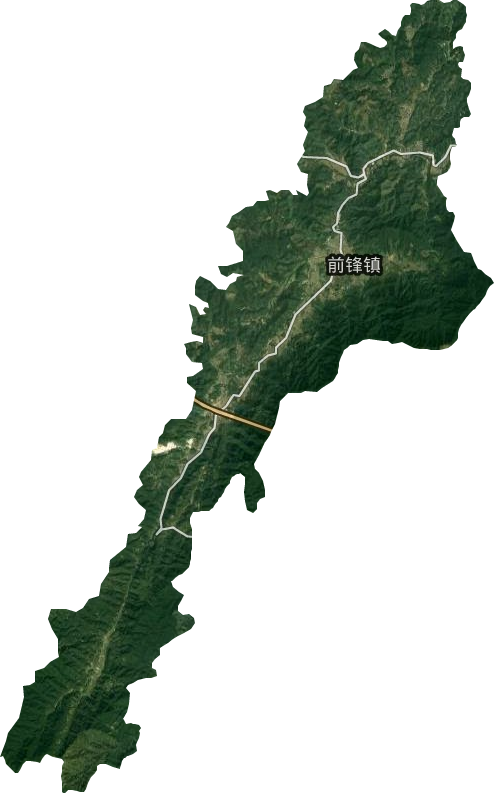 前鋒鎮(zhèn)衛(wèi)星圖