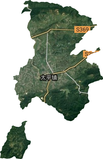 太平鎮衛星圖