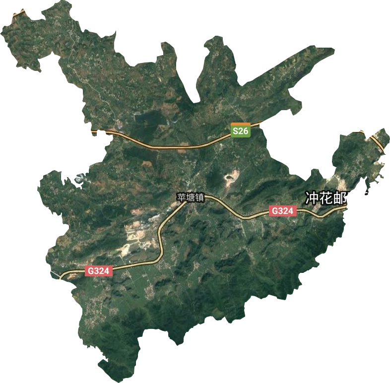 蘋塘鎮(zhèn)衛(wèi)星圖