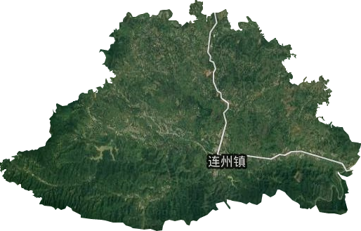 連州鎮衛星圖