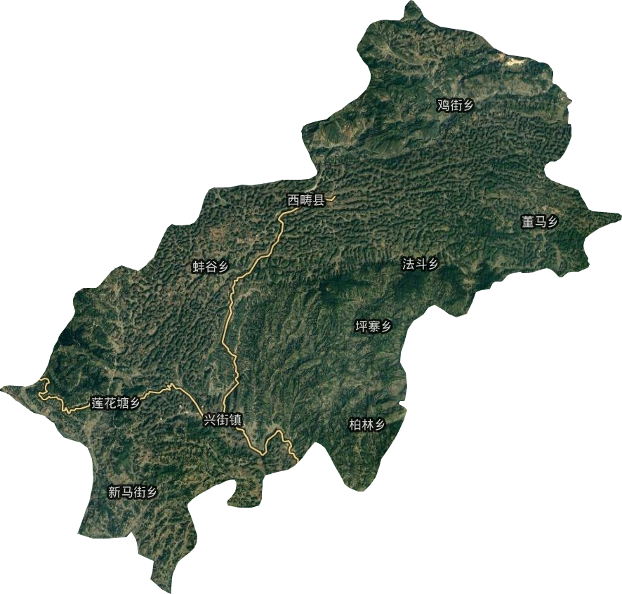 西疇縣衛星圖
