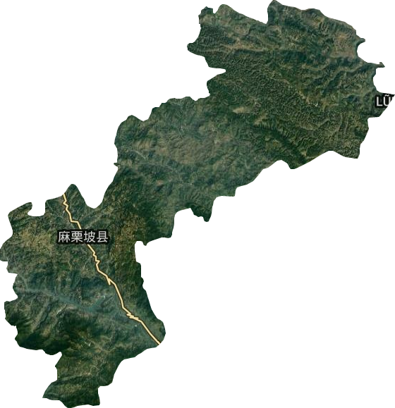 麻栗坡縣衛(wèi)星圖