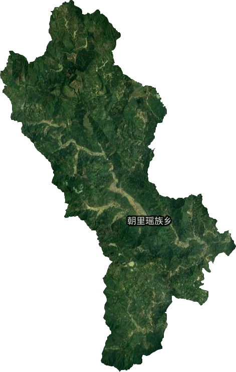 朝里瑤族鄉(xiāng)衛(wèi)星圖