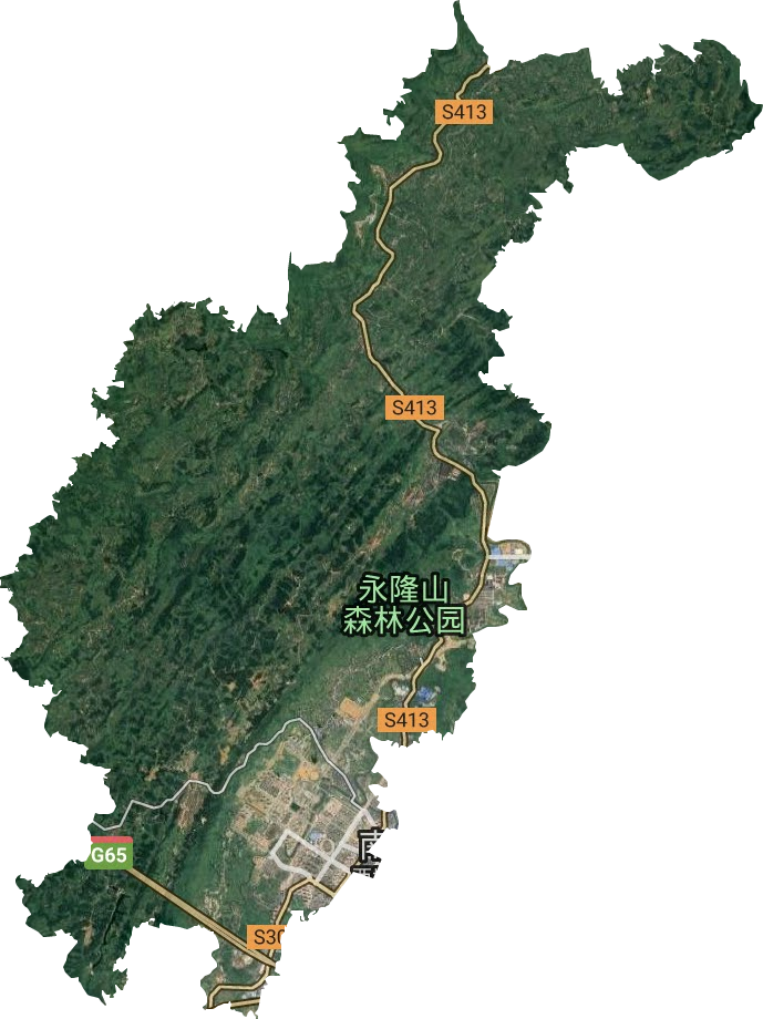 西城街道衛(wèi)星圖