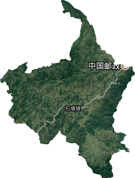 石墻鎮衛星圖
