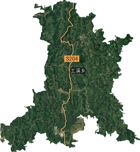 黎香湖鎮(zhèn)衛(wèi)星圖