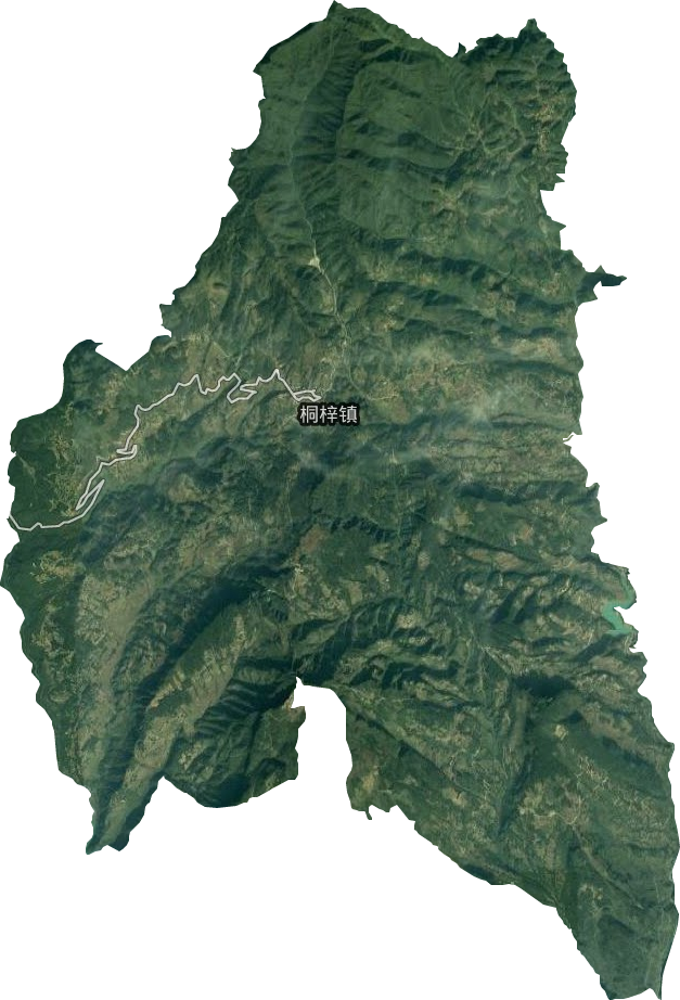 桐梓鎮衛星圖