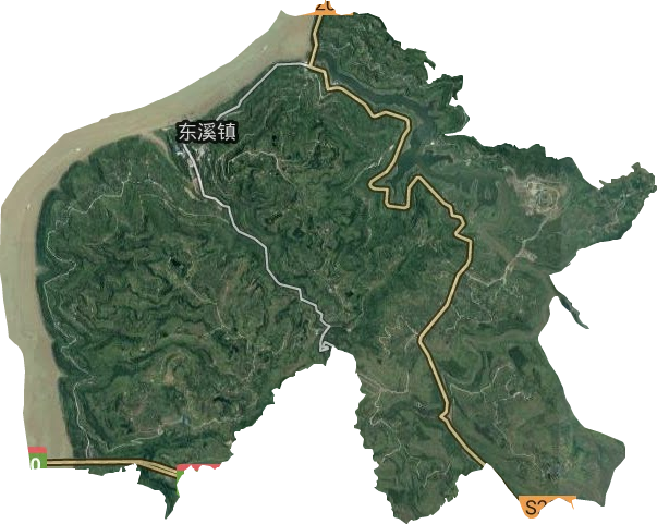 東溪鎮(zhèn)衛(wèi)星圖