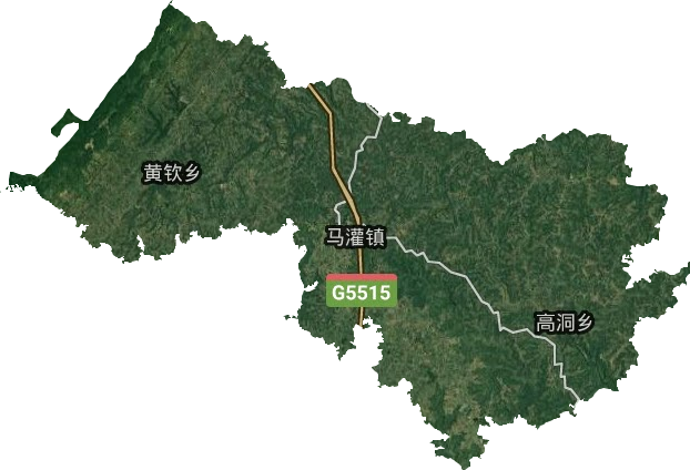 馬灌鎮衛星圖