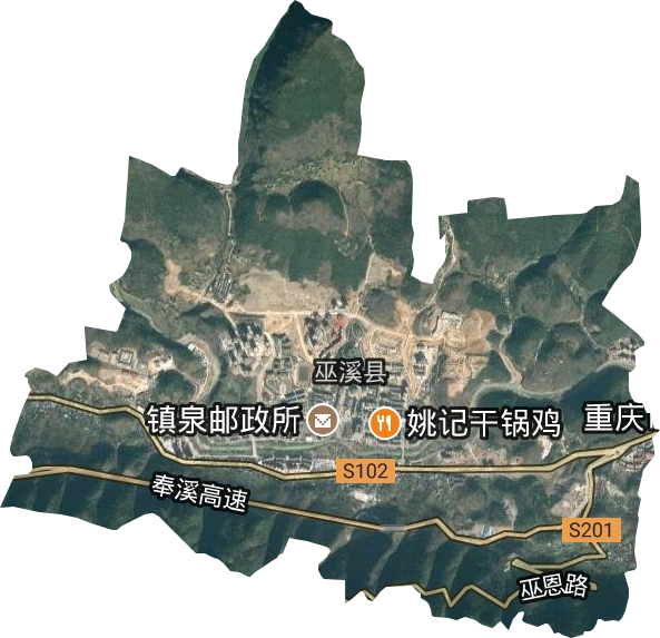 柏楊街道衛(wèi)星圖
