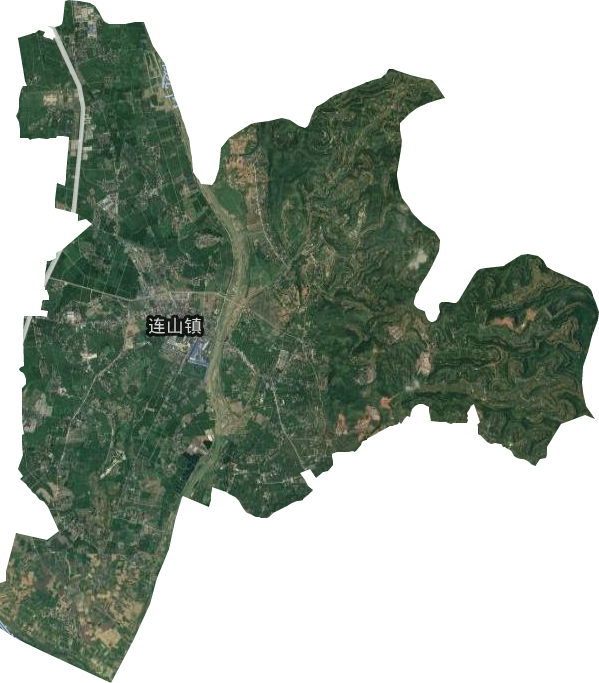 連山鎮衛星圖