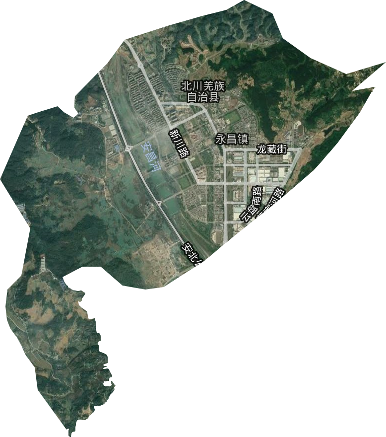 永昌鎮衛星圖