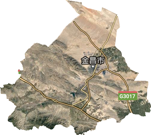 金昌市衛(wèi)星圖
