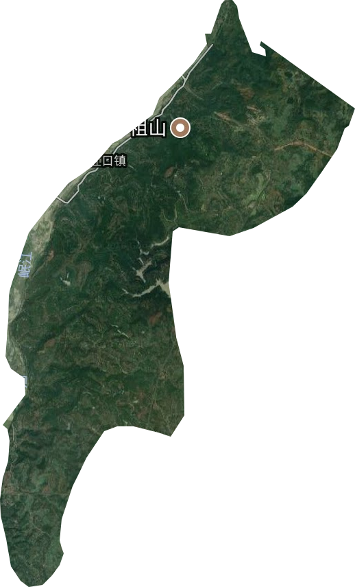 江口鎮衛星圖
