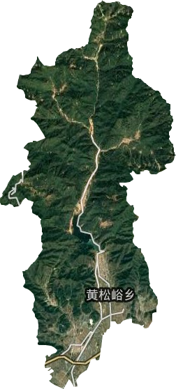 黃松峪鄉衛星圖