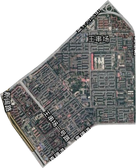 王串場(chǎng)街道衛(wèi)星圖