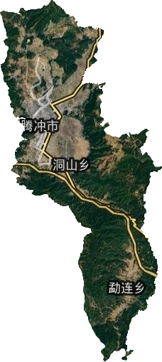 騰越鎮(zhèn)衛(wèi)星圖