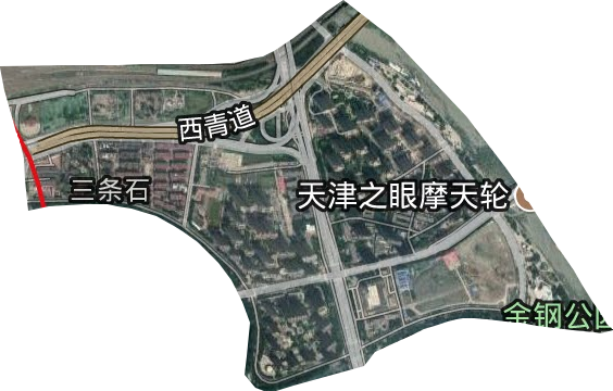 三條石街道衛(wèi)星圖