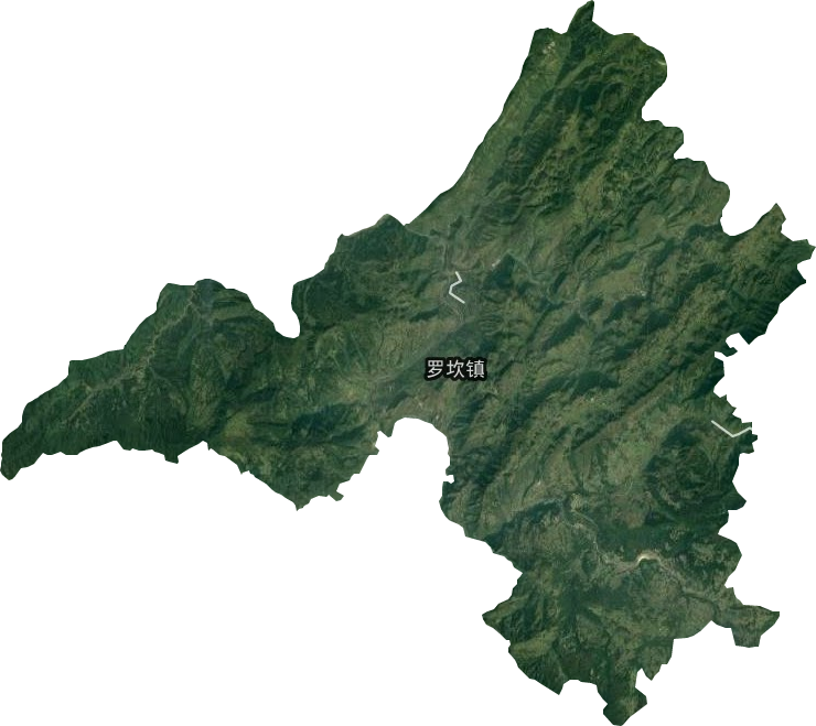 羅坎鎮衛星圖