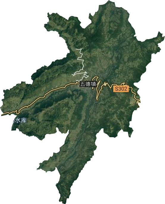 五德鎮衛星圖