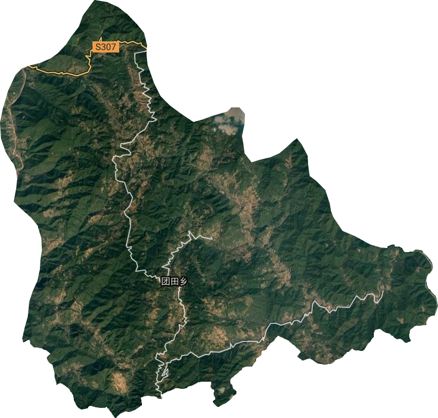 團田鎮衛星圖