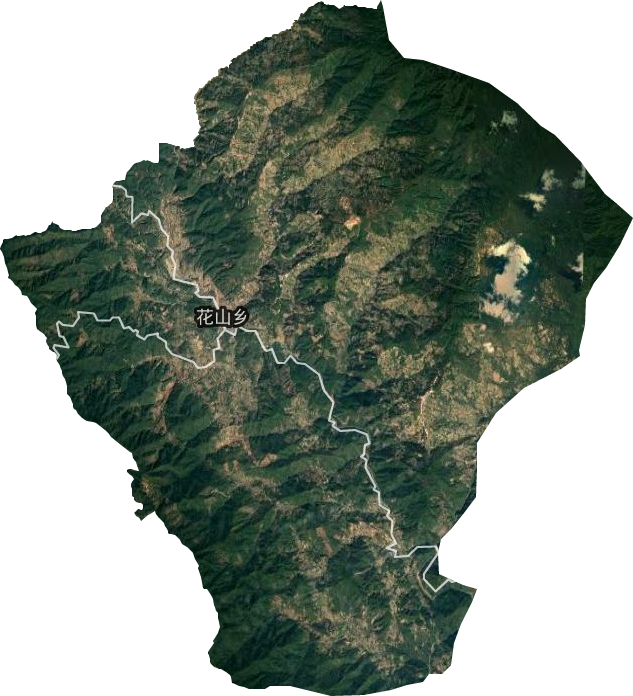 花山鎮(zhèn)衛(wèi)星圖