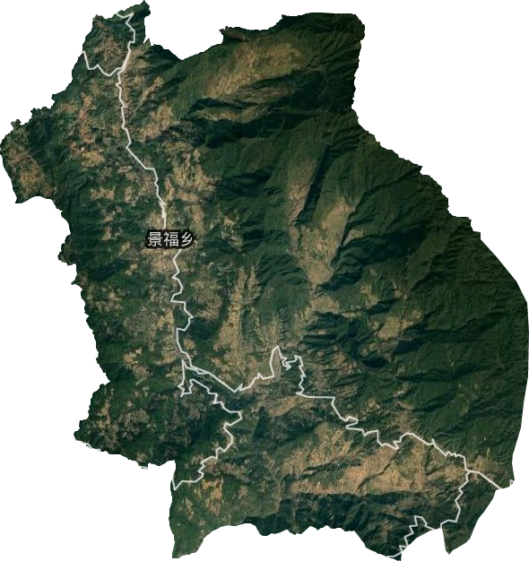 景福鎮衛星圖