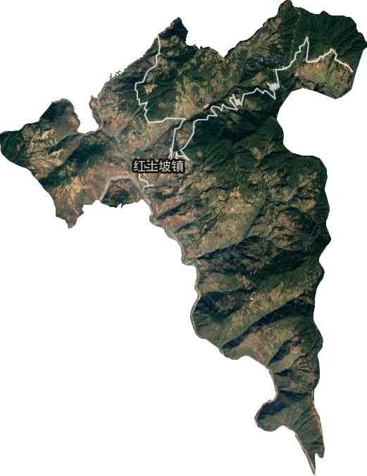 紅土坡鎮衛星圖