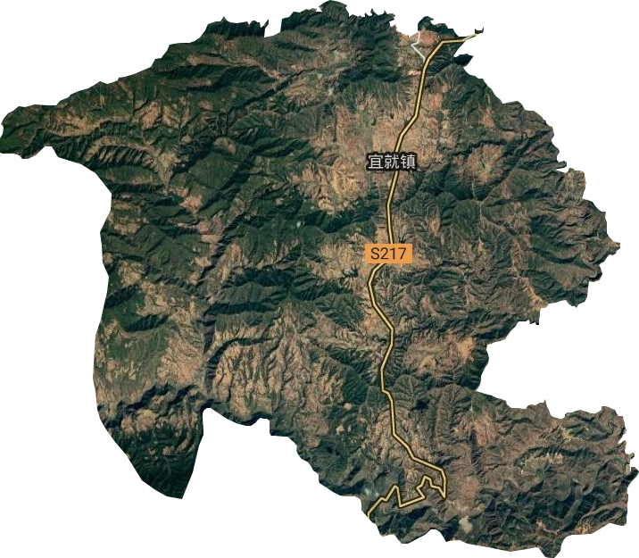 宜就鎮衛星圖