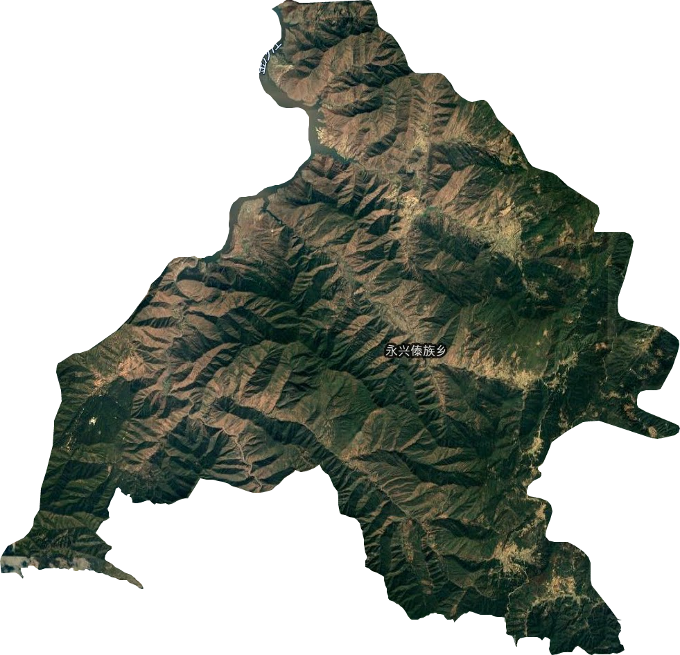 永興鄉(xiāng)衛(wèi)星圖