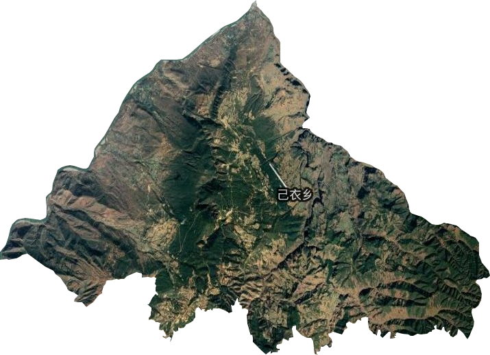 己衣鄉衛星圖