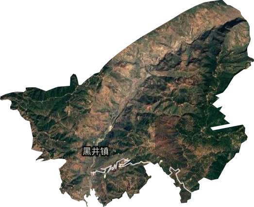 黑井鎮衛星圖