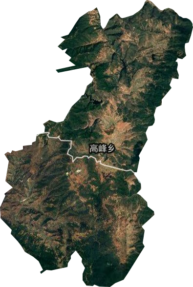 高峰鄉衛星圖