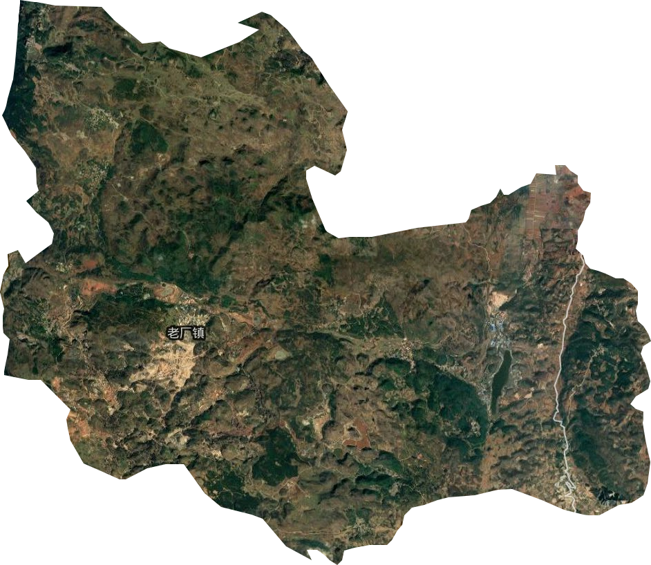 老廠鎮衛星圖