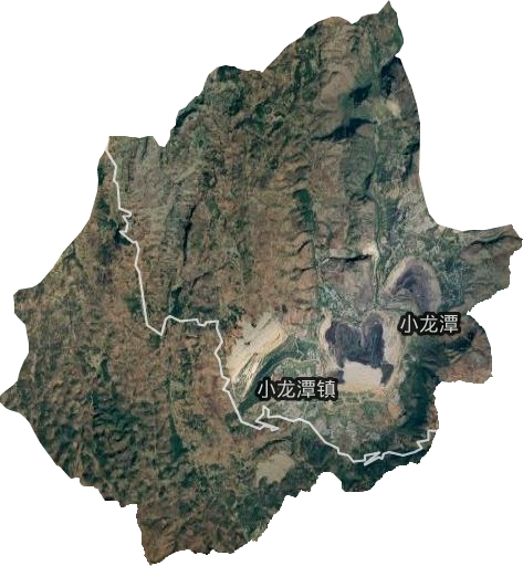 小龍潭鎮衛星圖
