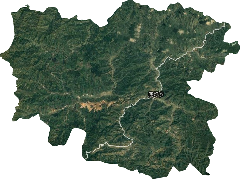 底圩鄉衛星圖