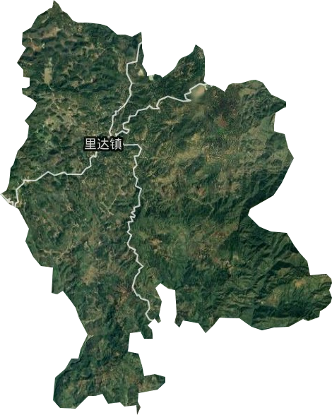 里達鎮衛星圖